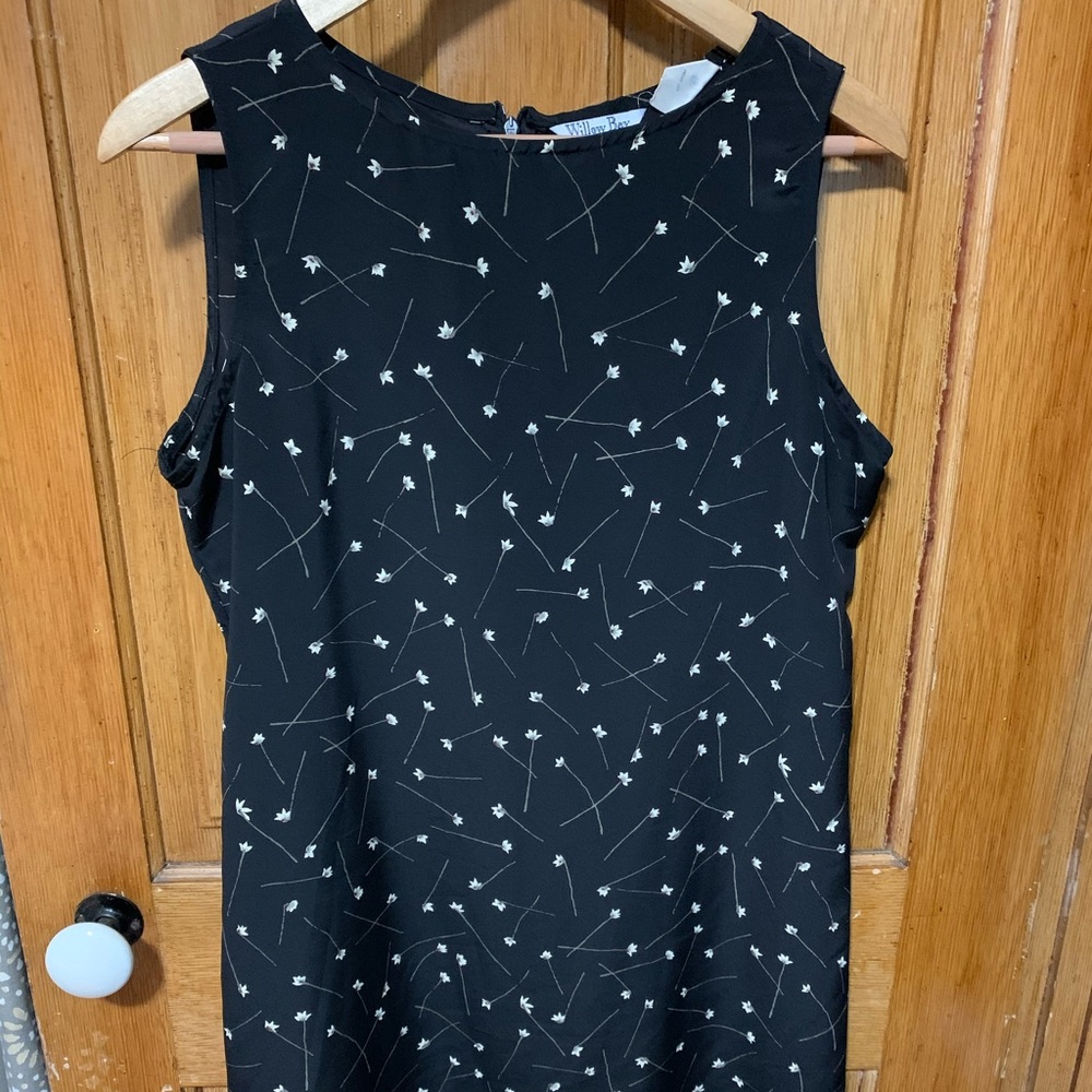 Willow Bay large black and white shift dress